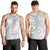 Lotu Tamaiti Samoa Siapo Men Tank Top White Sunday With Teuila Torch Ginger