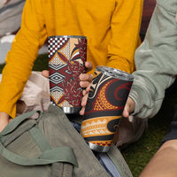 Vintage Samoa Siapo Tumbler Cup With Teuila Torch Ginger