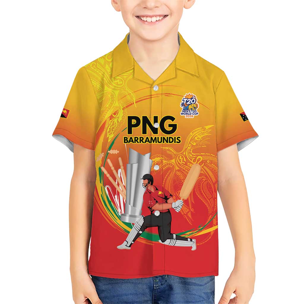 Custom Cricket PNG East Asia-Pacific Hawaiian Shirt Papua New Guinea Rise to Power - Polynesian Pride
