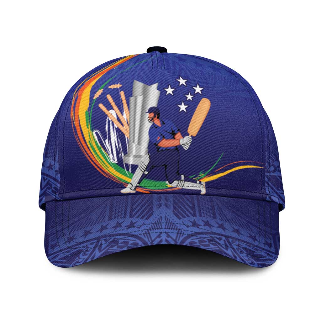 Custom Cricket Samoa East Asia-Pacific Classic Cap Samoa Storming the Limits - Polynesian Pride