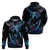 Polynesia Ribbon Butterflies Hoodie Silver Fern Breast Cancer With Papua Shell Pattern LT9 - Polynesian Pride