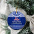 Toa Samoa Christmas Ceramic Ornament Samoa Siva Tau Manuia Le Kerisimasi Blue Vibe LT9 - Polynesian Pride