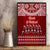 Toa Samoa Christmas Canvas Wall Art Samoa Siva Tau Manuia Le Kerisimasi Red Vibe LT9 - Polynesian Pride