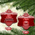 Toa Samoa Christmas Ceramic Ornament Samoa Siva Tau Manuia Le Kerisimasi Red Vibe LT9 Snow Flake Red - Polynesian Pride