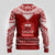 Toa Samoa Christmas Ugly Christmas Sweater Samoa Siva Tau Manuia Le Kerisimasi Red Vibe LT9 - Polynesian Pride