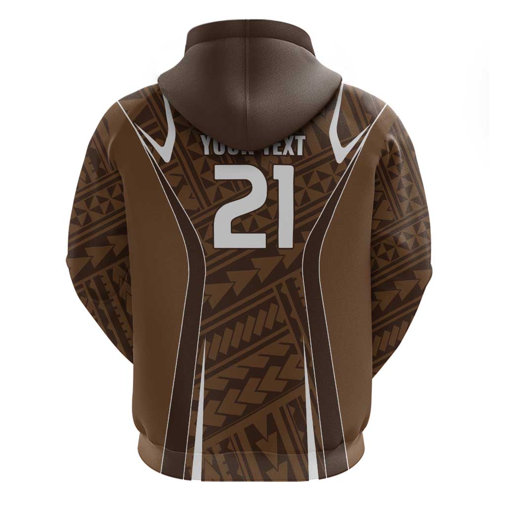Custom Oceania Football Bula Fiji Hoodie Polynesian Tribal Pattern LT9 - Polynesian Pride