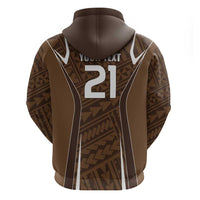 Custom Oceania Football Bula Fiji Hoodie Polynesian Tribal Pattern LT9 - Polynesian Pride