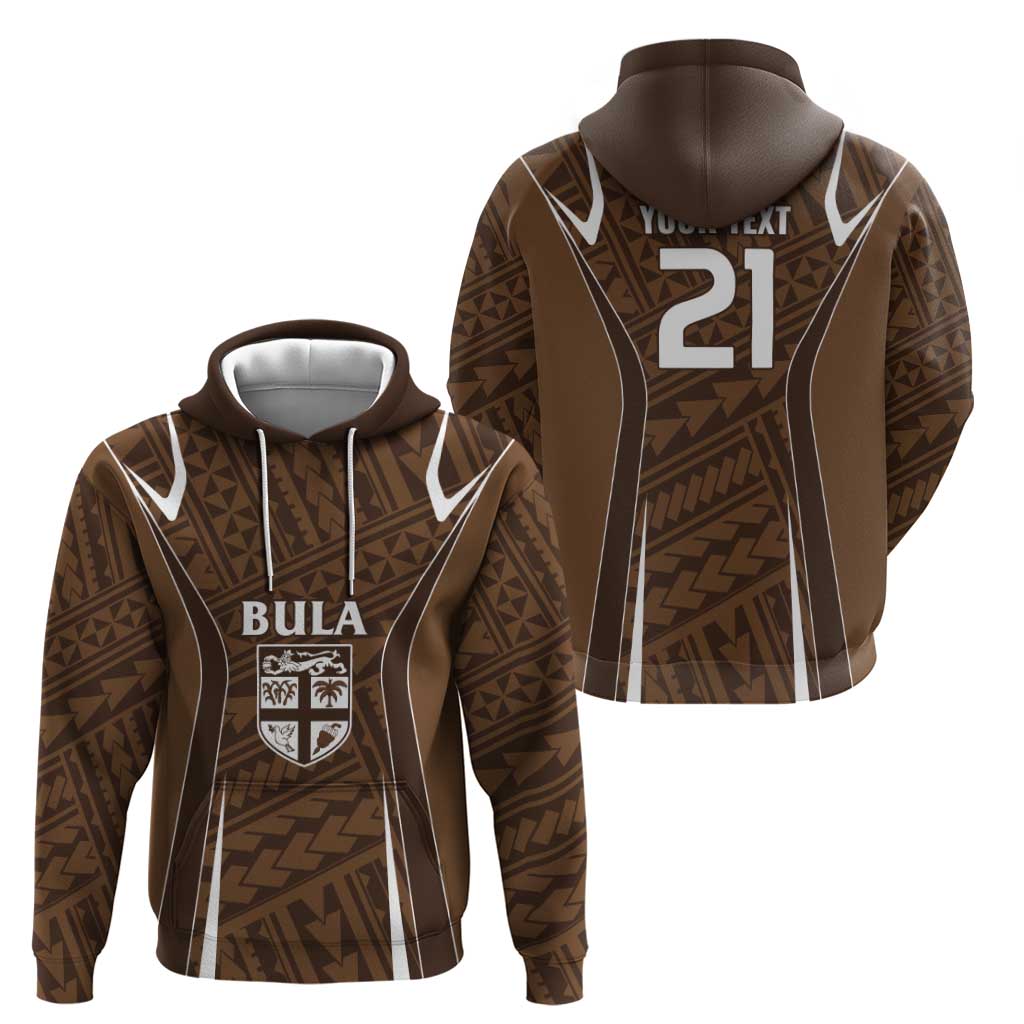 Custom Oceania Football Bula Fiji Hoodie Polynesian Tribal Pattern LT9 - Polynesian Pride