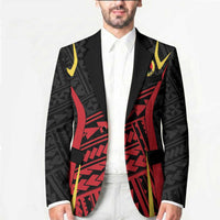 Custom Oceania Football Papua New Guinea Blazer Polynesian Tribal Pattern