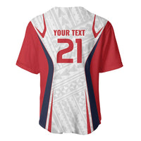 Custom Oceania Football Tahiti Baseball Jersey Polynesian Tribal Pattern LT9 - Polynesian Pride