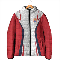 Custom Oceania Football Tahiti Padded Jacket Polynesian Tribal Pattern
