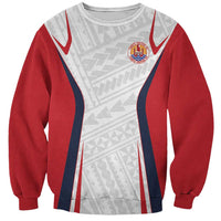 Custom Oceania Football Tahiti Sweatshirt Polynesian Tribal Pattern