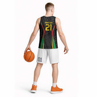 Custom Oceania Football Vanuatu Basketball Jersey Polynesian Tribal Pattern LT9 - Polynesian Pride