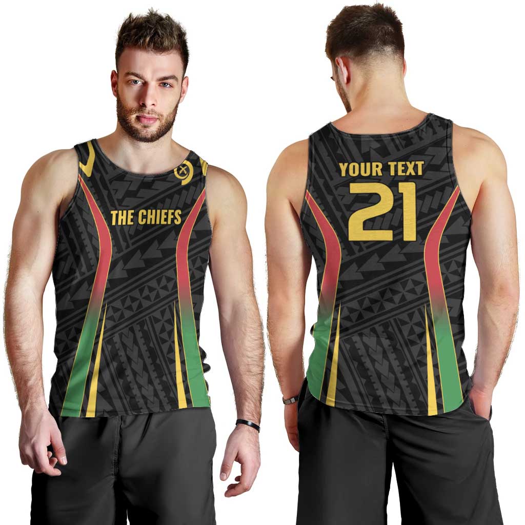 Custom Oceania Football Vanuatu Men Tank Top Polynesian Tribal Pattern LT9 - Polynesian Pride