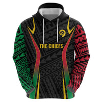 Custom Oceania Football Vanuatu Zip Hoodie Polynesian Tribal Pattern LT9 - Polynesian Pride