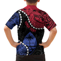 Personalized Guam 80th Anniversary Liberation Day Kid Hawaiian Shirt Tano I Man Chamoru Since 1944