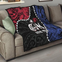 Personalized Guam 80th Anniversary Liberation Day Quilt Tano I Man Chamoru Since 1944 LT9 - Polynesian Pride