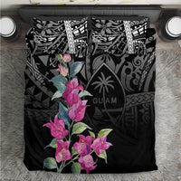 Guahan Puti Tai Nobiu Bedding Set Guam Bougainvillea Flower Art