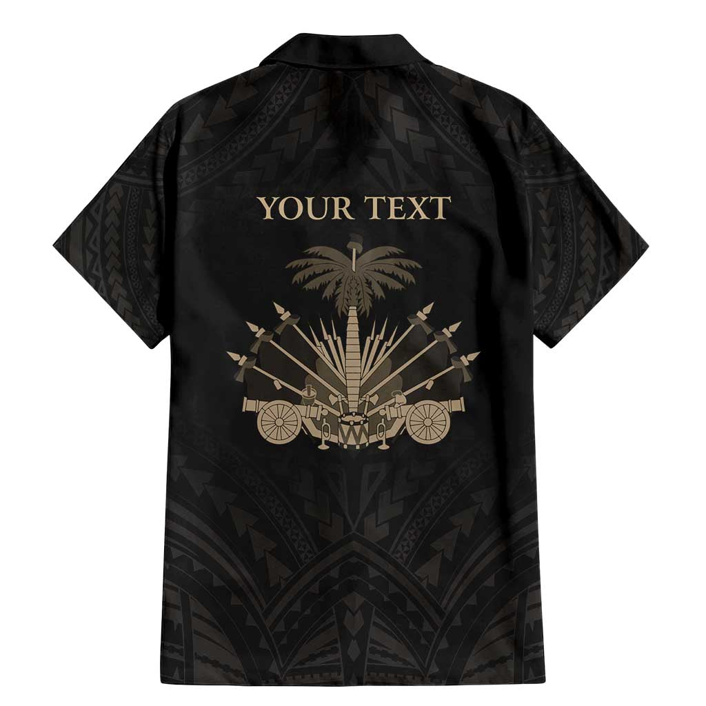 Personalized Haiti First Black Republic Family Matching Mermaid Dress and Hawaiian Shirt Negre Marron With Map And Flag