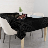 Personalized Haiti First Black Republic Tablecloth Negre Marron With Map And Flag LT9 - Polynesian Pride