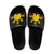 Personalized Philippines Slide Sandals Polynesian Tribal Tattoo with Filipino Flag Motif - Polynesian Pride