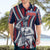 Aotearoa Father's Day Gift For Dad Hawaiian Shirt Aroha Ahau Ki A Koe Papa - Maori Style Pattern LT9 - Polynesian Pride