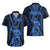 Aotearoa Father's Day Gift For Dad Hawaiian Shirt Aroha Ahau Ki A Koe Papa - Blue Maori Style Pattern LT9 - Polynesian Pride