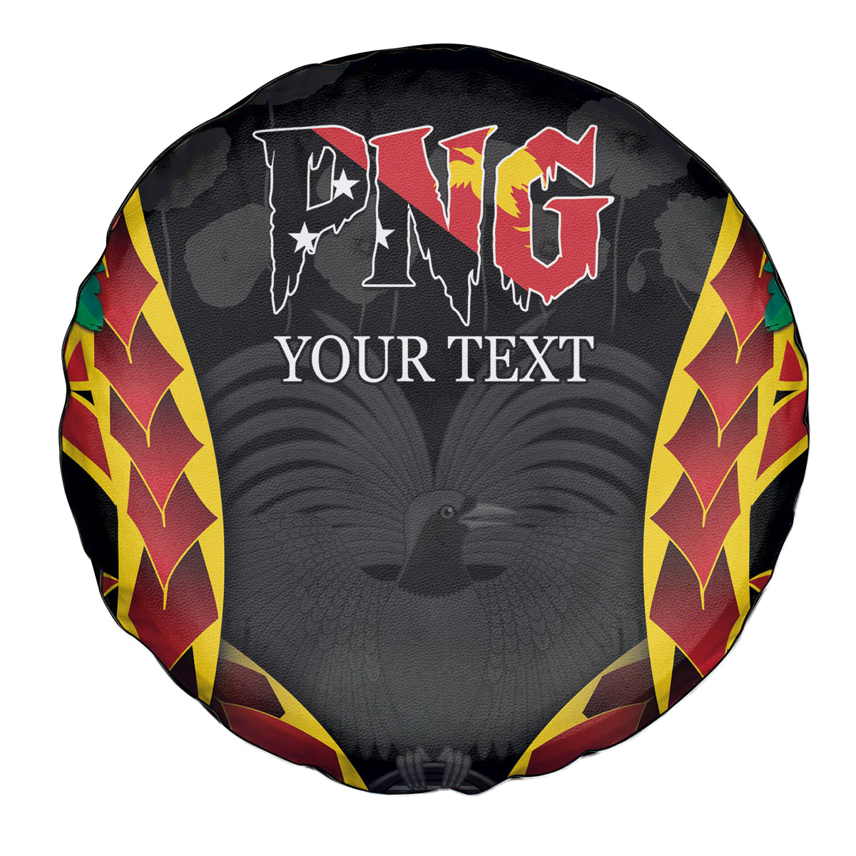 Personalised Papua New Guinea Remembrance Day Spare Tire Cover