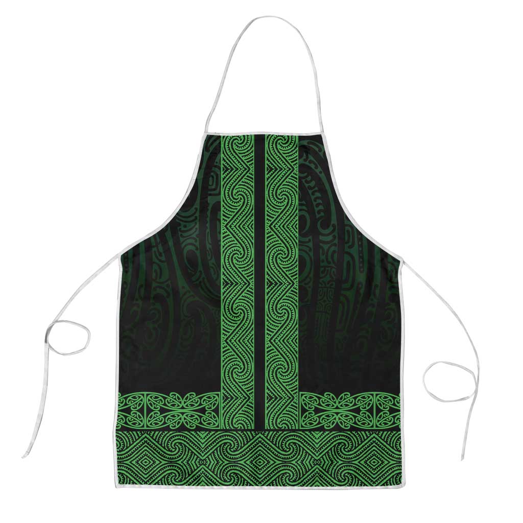 New Zealand Maori Kowhaiwhai Apron Kakariki Maui and Mangopare - Polynesian Pride