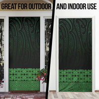 New Zealand Maori Kowhaiwhai Door Cover Kakariki Maui and Mangopare - Polynesian Pride