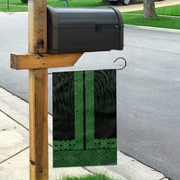 New Zealand Maori Kowhaiwhai Garden Flag Kakariki Maui and Mangopare