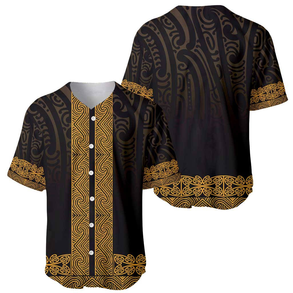 New Zealand Maori Kowhaiwhai Baseball Jersey Karaka Maui and Mangopare LT9 - Polynesian Pride