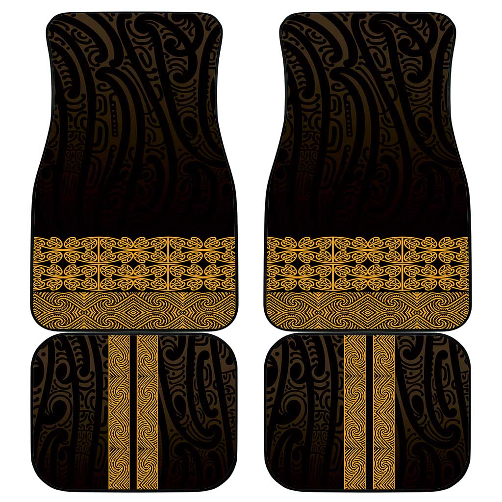 New Zealand Maori Kowhaiwhai Car Mats Karaka Maui and Mangopare LT9 - Polynesian Pride