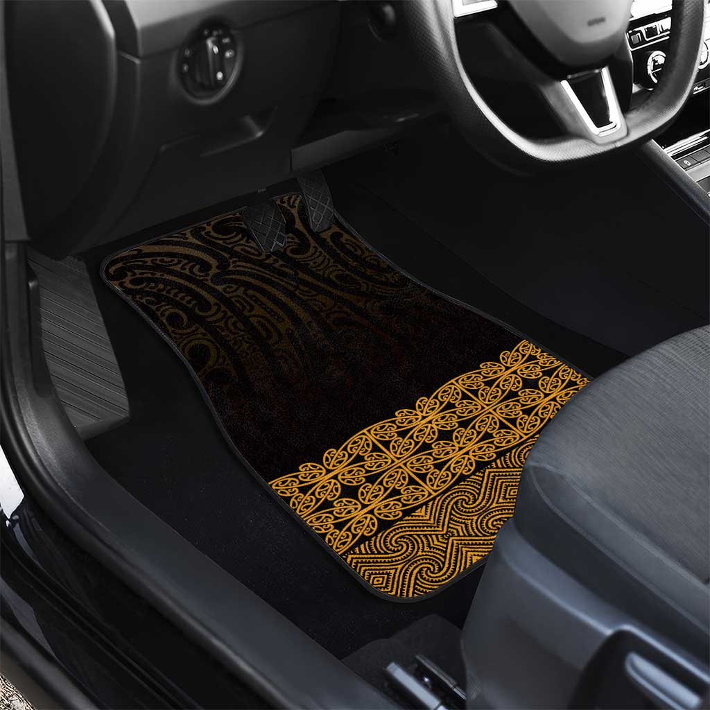 New Zealand Maori Kowhaiwhai Car Mats Karaka Maui and Mangopare LT9 - Polynesian Pride