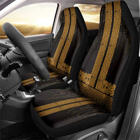 New Zealand Maori Kowhaiwhai Car Seat Cover Karaka Maui and Mangopare