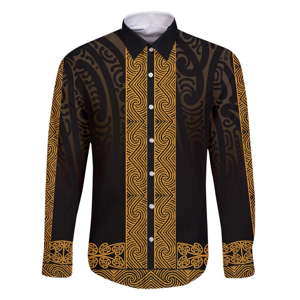 New Zealand Maori Kowhaiwhai Family Matching Mermaid Dress and Hawaiian Shirt Karaka Maui and Mangopare