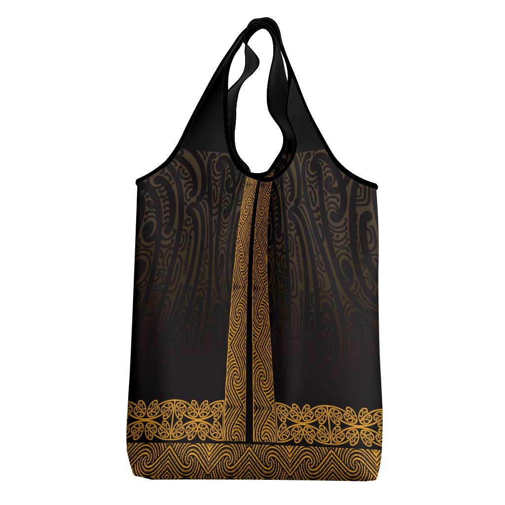 New Zealand Maori Kowhaiwhai Grocery Bag Karaka Maui and Mangopare LT9 - Polynesian Pride