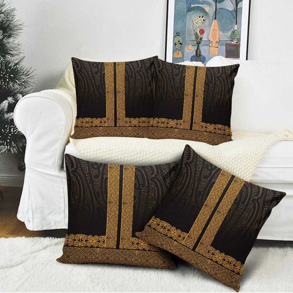 New Zealand Maori Kowhaiwhai Pillow Cover Karaka Maui and Mangopare LT9 - Polynesian Pride