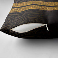 New Zealand Maori Kowhaiwhai Pillow Cover Karaka Maui and Mangopare LT9 - Polynesian Pride