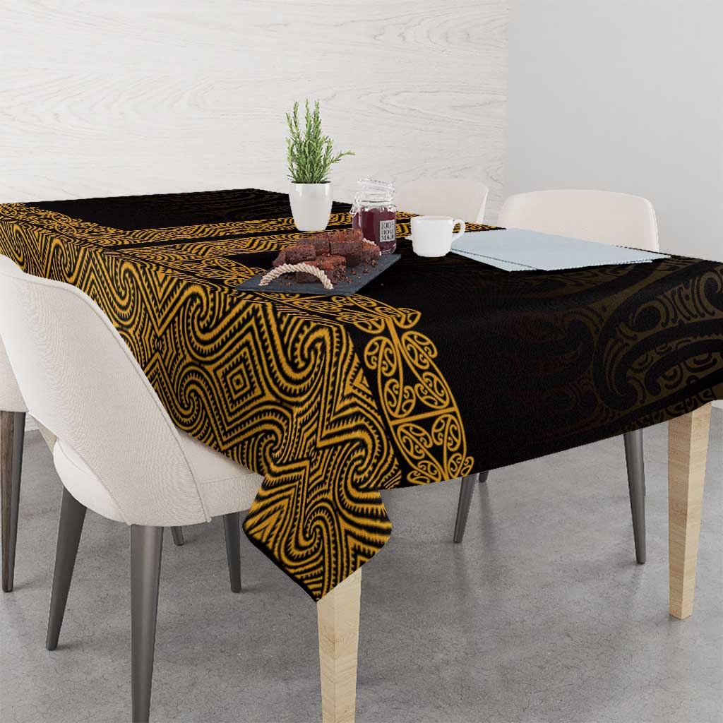 New Zealand Maori Kowhaiwhai Tablecloth Karaka Maui and Mangopare LT9 - Polynesian Pride