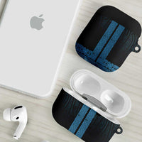 New Zealand Maori Kowhaiwhai AirPods Case Kikorangi Maui and Mangopare - Polynesian Pride