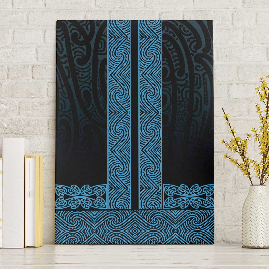 New Zealand Maori Kowhaiwhai Canvas Wall Art Kikorangi Maui and Mangopare