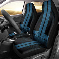 New Zealand Maori Kowhaiwhai Car Seat Cover Kikorangi Maui and Mangopare