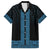 New Zealand Maori Kowhaiwhai Family Matching Off The Shoulder Long Sleeve Dress and Hawaiian Shirt Kikorangi Maui and Mangopare