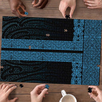 New Zealand Maori Kowhaiwhai Puzzle Kikorangi Maui and Mangopare - Polynesian Pride
