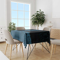 New Zealand Maori Kowhaiwhai Tablecloth Kikorangi Maui and Mangopare LT9 - Polynesian Pride