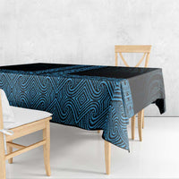 New Zealand Maori Kowhaiwhai Tablecloth Kikorangi Maui and Mangopare LT9 - Polynesian Pride