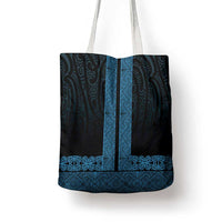 New Zealand Maori Kowhaiwhai Tote Bag Kikorangi Maui and Mangopare - Polynesian Pride