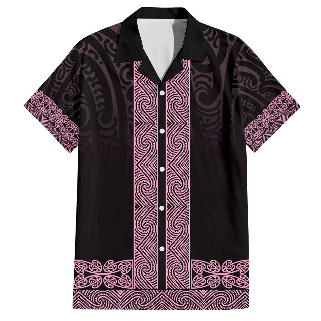 New Zealand Maori Kowhaiwhai Family Matching Off Shoulder Maxi Dress and Hawaiian Shirt Mawhero Maui and Mangopare
