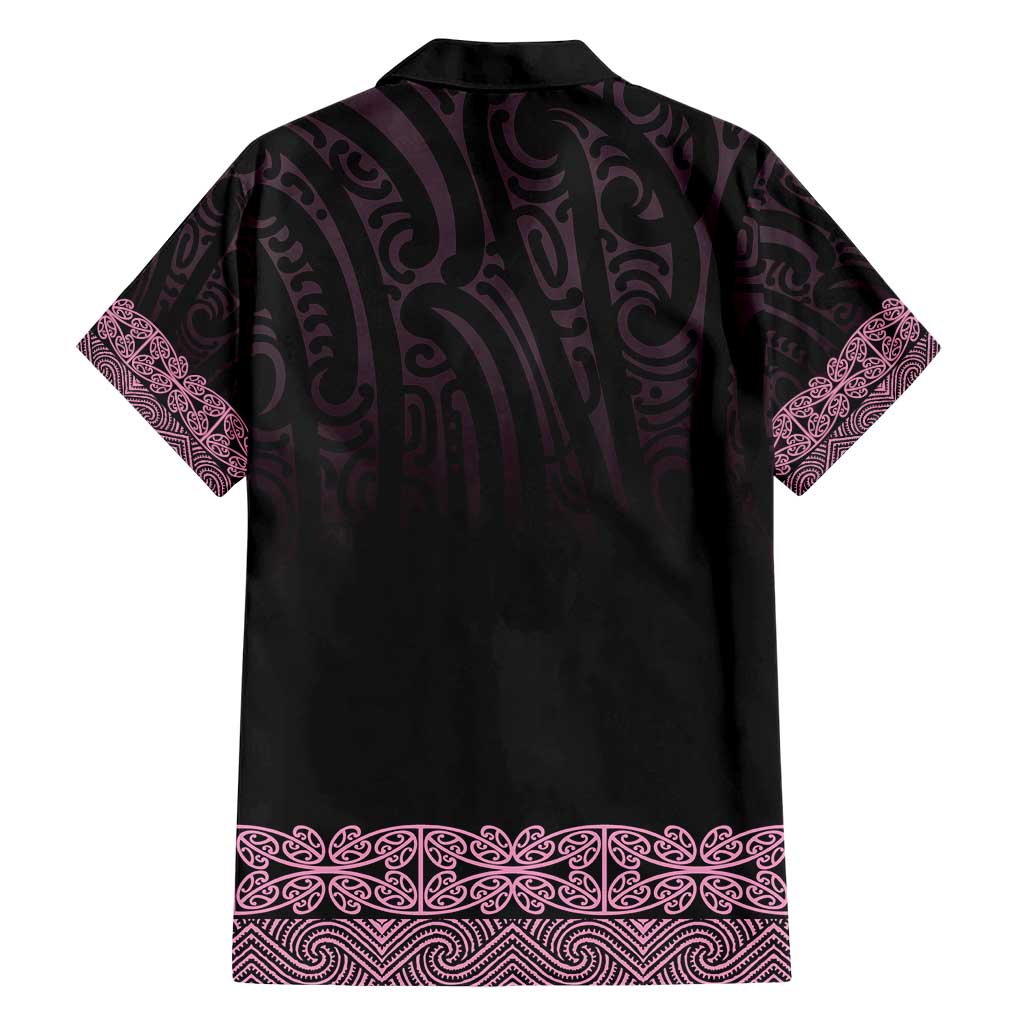 New Zealand Maori Kowhaiwhai Family Matching Short Sleeve Bodycon Dress and Hawaiian Shirt Mawhero Maui and Mangopare